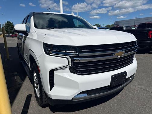Summit White 2022 Chevrolet Tahoe LT