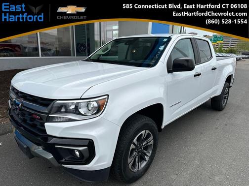 Summit White 2022 Chevrolet Colorado Z71