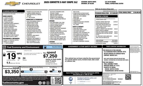 2026 Chevrolet Corvette Z06