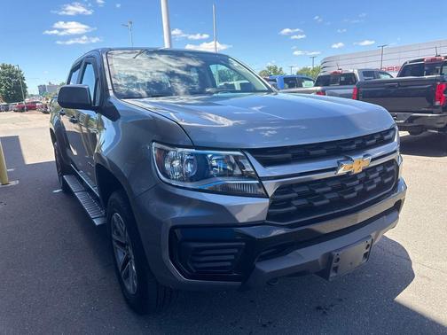 Satin Steel Metallic 2022 Chevrolet Colorado WT