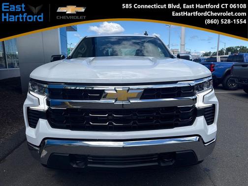 Summit White 2026 Chevrolet Silverado 1500 LT