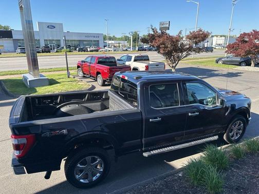 Antimatter Blue Metallic 2021 Ford F-150 Lariat