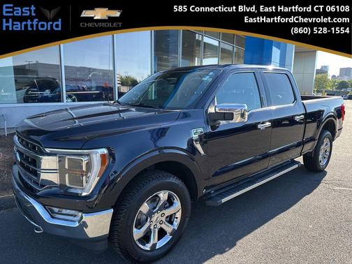 Antimatter Blue Metallic 2021 Ford F-150 Lariat