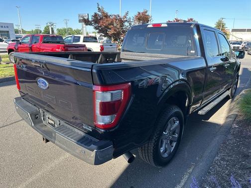 Antimatter Blue Metallic 2021 Ford F-150 Lariat