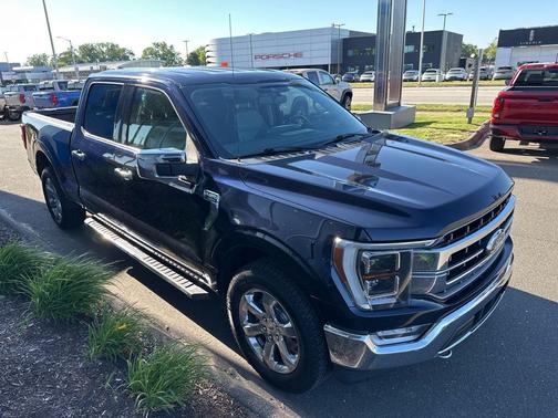 Antimatter Blue Metallic 2021 Ford F-150 Lariat
