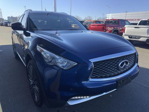 Iridium Blue 2017 INFINITI QX70 Base