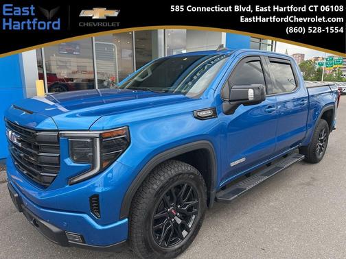 Dynamic Blue Metallic 2024 GMC Sierra 1500 Elevation