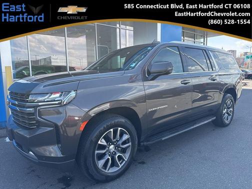 Graywood Metallic 2021 Chevrolet Suburban LT
