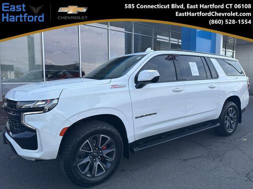 Summit White 2023 Chevrolet Suburban 4WD Z71