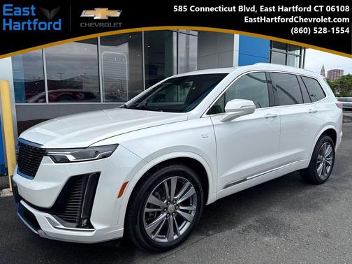 Crystal White Tricoat 2020 Cadillac XT6 Premium Luxury AWD