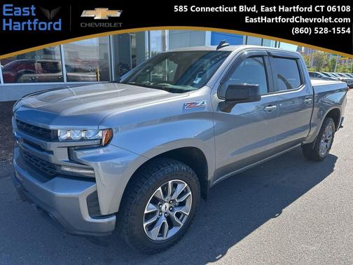 Satin Steel Metallic 2021 Chevrolet Silverado 1500 RST