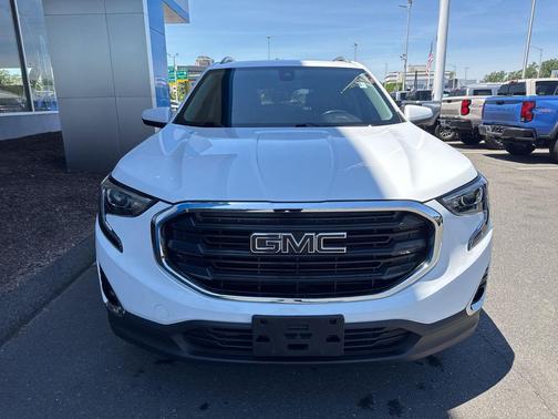 Summit White 2021 GMC Terrain SLT