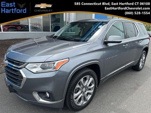 Satin Steel Metallic 2021 Chevrolet Traverse Premier