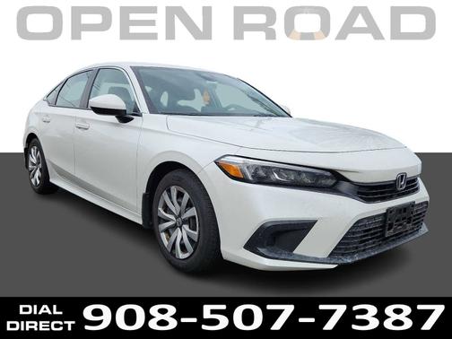 Platinum White Pearl 2024 Honda Civic Sedan