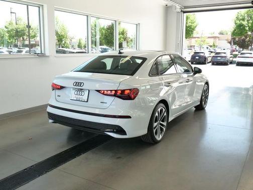 Glacier White Metallic 2025 Audi A3 2.0T Premium