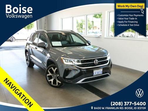 Pure Gray 2023 Volkswagen Taos 1.5T SEL