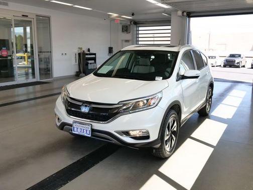 White 2016 Honda CR-V Touring