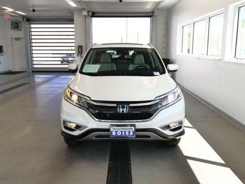 White 2016 Honda CR-V Touring