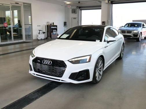 Arkona White 2025 Audi A5 Sportback 45 S line quattro Premium