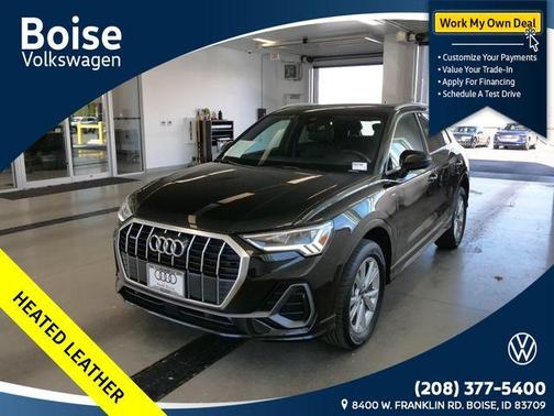 Mythos Black Metallic 2025 Audi Q3 45 S line Premium