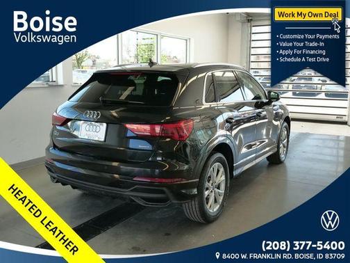 Mythos Black Metallic 2025 Audi Q3 45 S line Premium