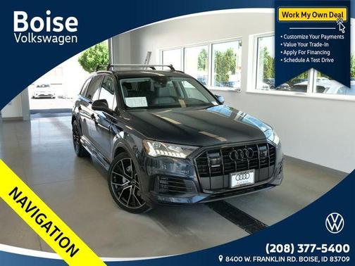 Waitomo Blue Metallic 2023 Audi Q7 55 Prestige