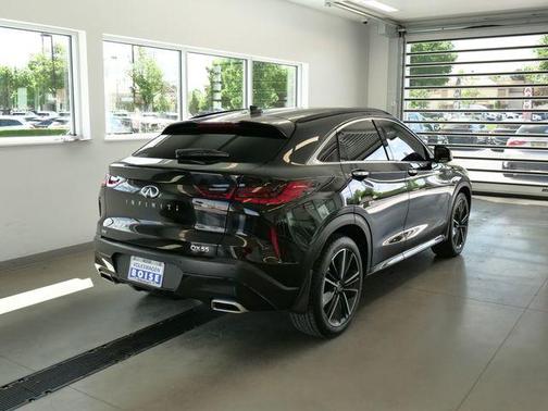 Black Obsidian 2023 INFINITI QX55 LUXE