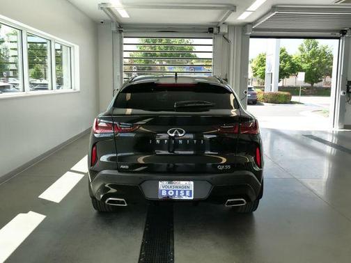 Black Obsidian 2023 INFINITI QX55 LUXE