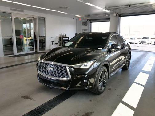 Black Obsidian 2023 INFINITI QX55 LUXE