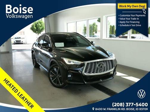 Black Obsidian 2023 INFINITI QX55 LUXE