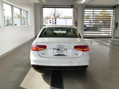 Ibis White 2015 Audi A4 2.0T Premium Plus
