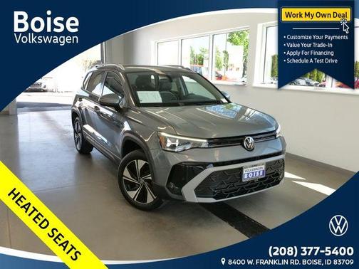 Platinum Gray Metallic 2025 Volkswagen Taos 1.5T SE