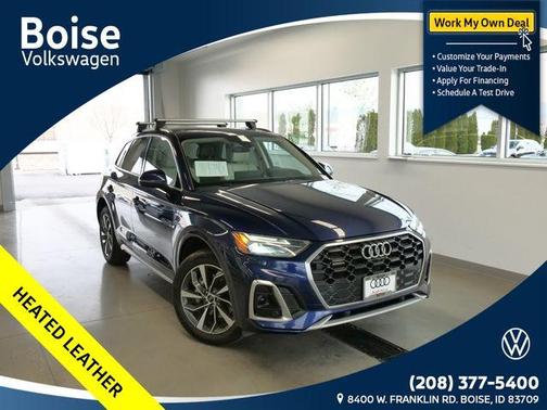Navarra Blue Metallic 2024 Audi Q5 45 S line quattro Premium