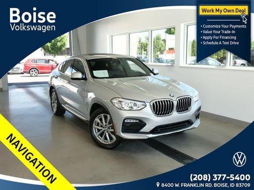Glacier Silver Metallic 2019 BMW X4 xDrive30i