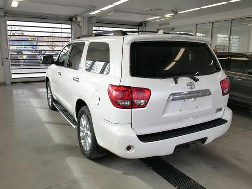 White 2012 Toyota Sequoia Platinum