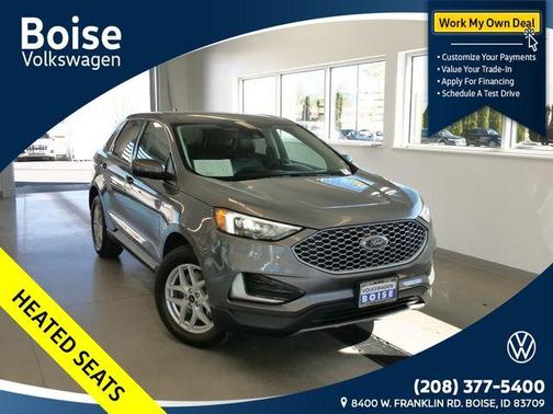 Gray Metallic 2024 Ford Edge SEL