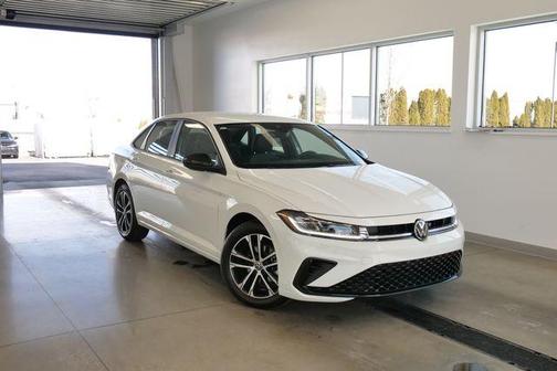 Pure White 2026 Volkswagen Jetta 1.5T Sport