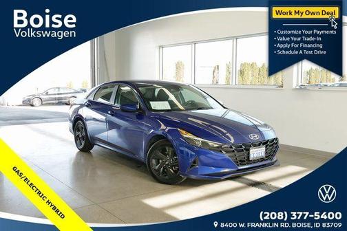 2023 Hyundai ELANTRA HEV Blue