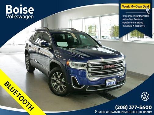 Ultra Blue Metallic 2023 GMC Acadia SLE