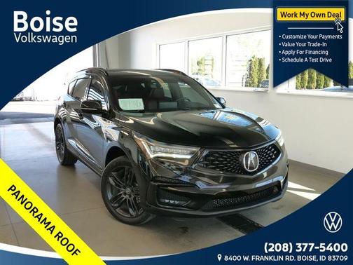 Black 2021 Acura RDX A-Spec