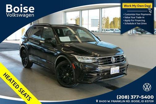 2022 Volkswagen Tiguan 2.0T SE R-Line Black
