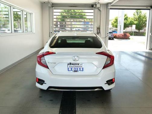 White 2020 Honda Civic EX