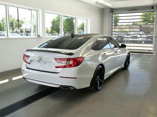 White 2019 Honda Accord Sport