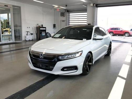 White 2019 Honda Accord Sport