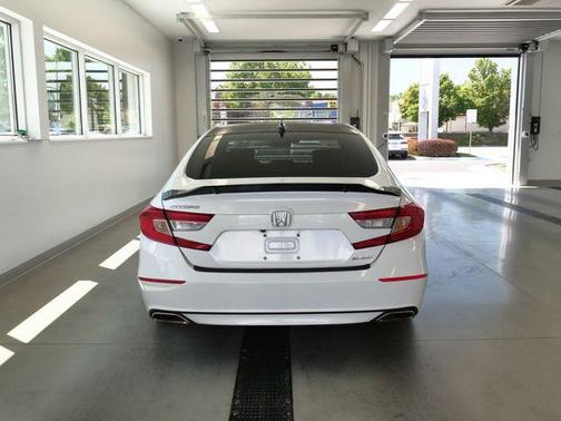 White 2019 Honda Accord Sport