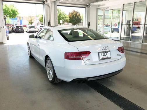 Glacier White Metallic 2012 Audi A5 2.0T Premium Plus quattro