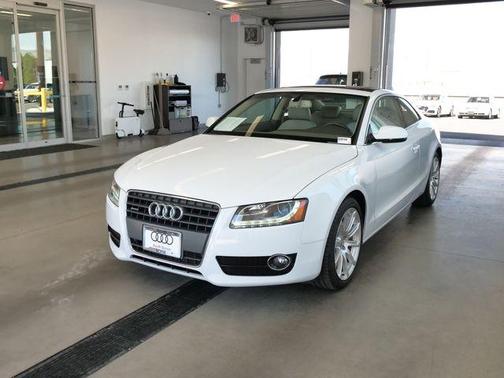 Glacier White Metallic 2012 Audi A5 2.0T Premium Plus quattro