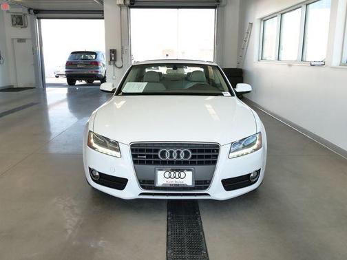 Glacier White Metallic 2012 Audi A5 2.0T Premium Plus quattro