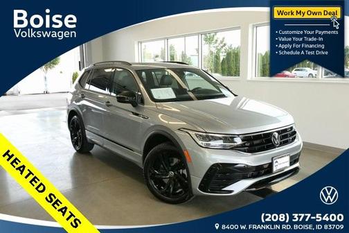 2024 Volkswagen Tiguan 2.0T SE R-Line Black