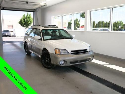 White 2000 Subaru Outback Limited
